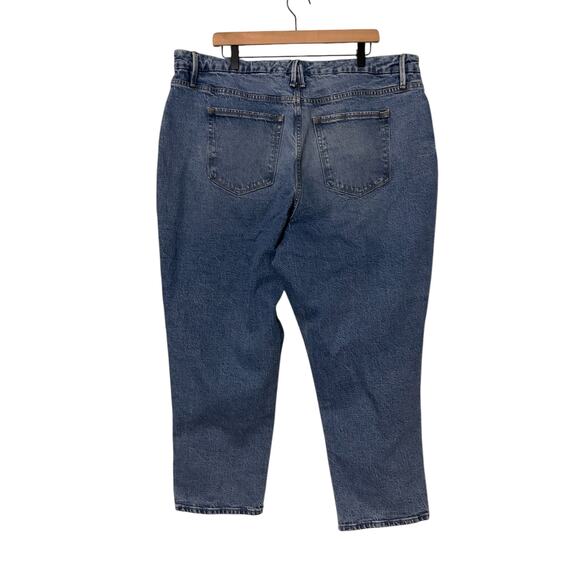 Good American Womens Good Vintage Straight Jeans Size 18 Style GV602TFT - Picture 3 of 4